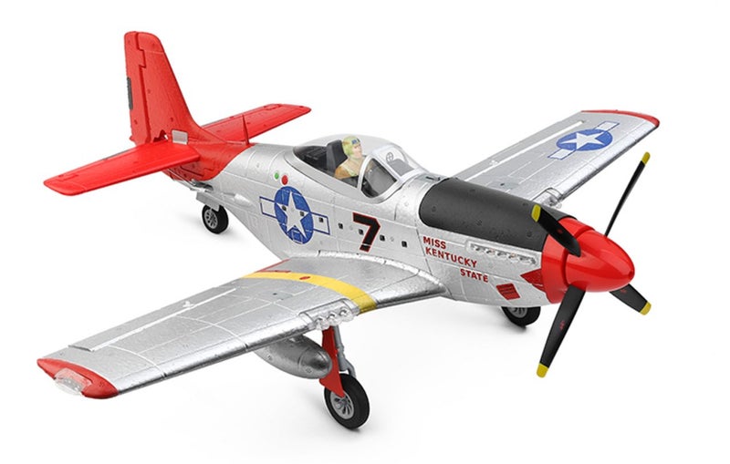 XK A280 P-51 Mustang with 3D/6G Gyro System 560mm Wingspan 2.4GHz 4CH EPP RC ... Carousel 1