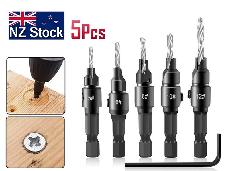 New Countersink Bit Set on Afterpay Carousel 1