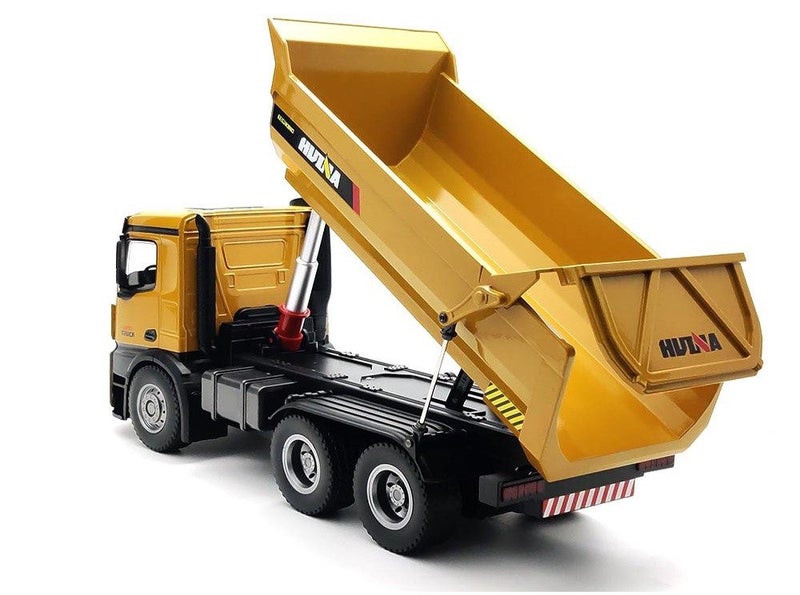 HUI NA 1582 Upgraded Full Metal RTR 2.4GHz 10 channel 1:14 RC Dump truck Carousel 2