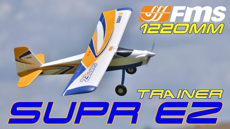 FMS 1220mm Super EZ Trainer V4 Ready To Fly ( with float version) + Stabilizer Carousel 2