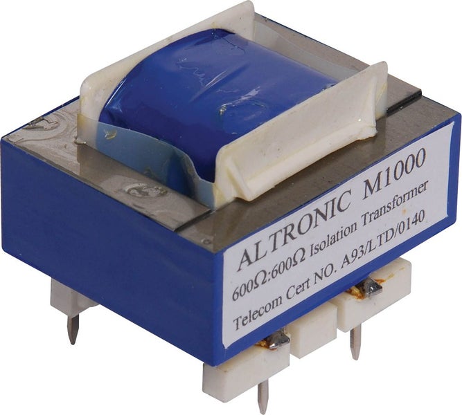 600 Ohm To 600 Ohm Telephone Isolation Transformer Carousel 1