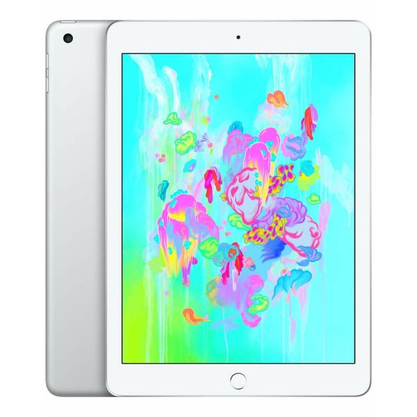 iPad 6 Silver 128GB A1954 | WiFi & Cellular | Unlocked As New | over 90% Battery Carousel 1