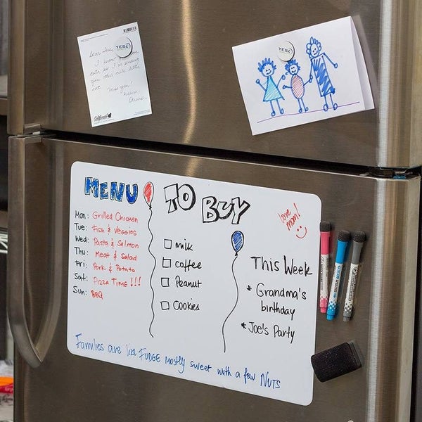 Flexible Rubber Magnetic Whiteboard Sheet A4 Carousel 1