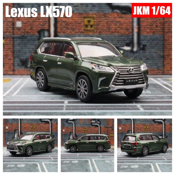 1:64 Lexus LX570 Miniature Model JKM 1/64 Premium SUV Toy Car Vehicle Carousel 1