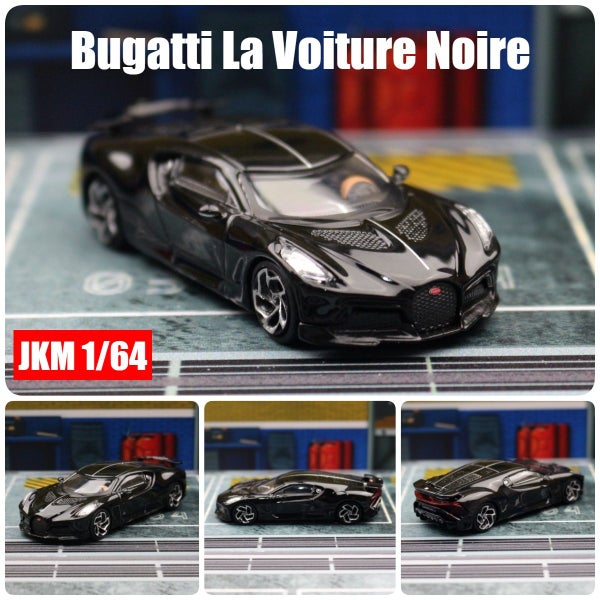1:64 Bugatti La Voiture Noire Toy Car 1/64 JKM Vehicle Miniature Carousel 1