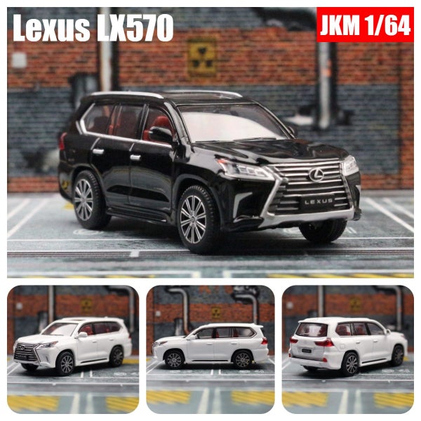 1:64 Lexus LX570 Miniature Model JKM 1/64 Premium SUV Toy Car Vehicle Carousel 2