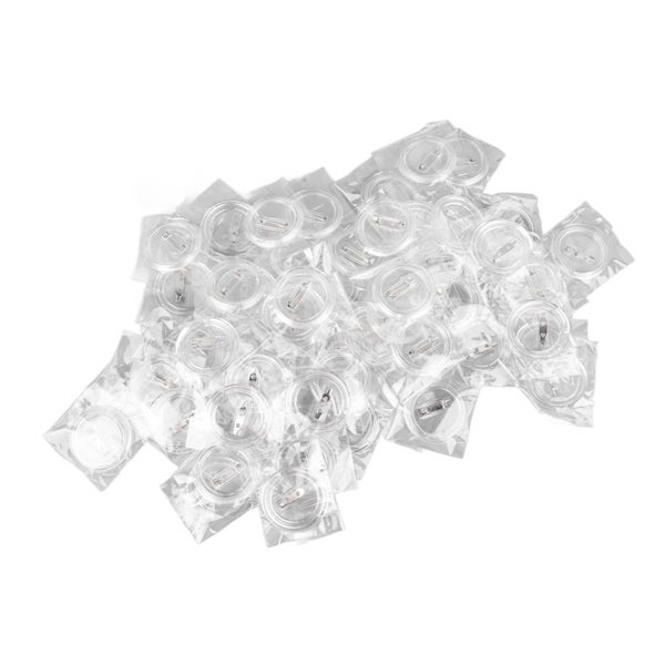 acrylic button pins clear acrylic button 50PCS 3.8in Acrylic Badge Clear Picture Carousel 2