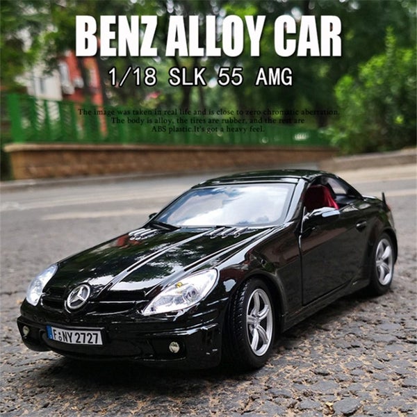 1:18 Benz SLK AMG Alloy Sports Car Model Diecasts & Toy Vehicles Carousel 1