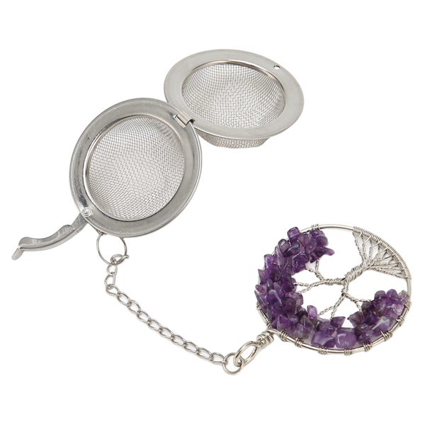 tea strainer amethyst tea strainer tea filter stainless steel tea filter Tea Carousel 1