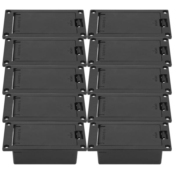 guitar pickup battery box musical instrument supplies 10Pcs Pickup Battery Case Carousel 8