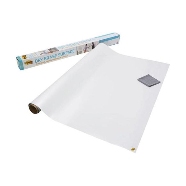 Post-it Whiteboard Dry Erase Surface DEF8x4 2400 x 1200mm Carousel 1