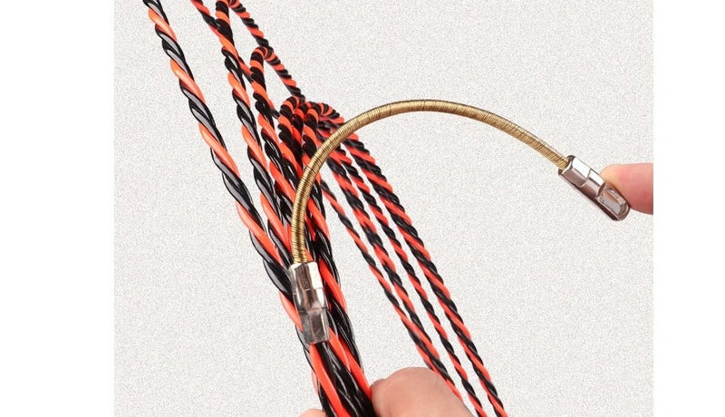 PTN 10M Fish Tape Wire Puller Wall Wire Thread Wire Running Tools Cable Runner Carousel 2