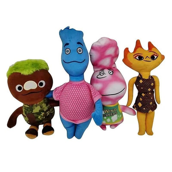 Crazy Element City Stuffed Doll Plush Toys Soft Elemental Plushies Kids Movie F Carousel 5