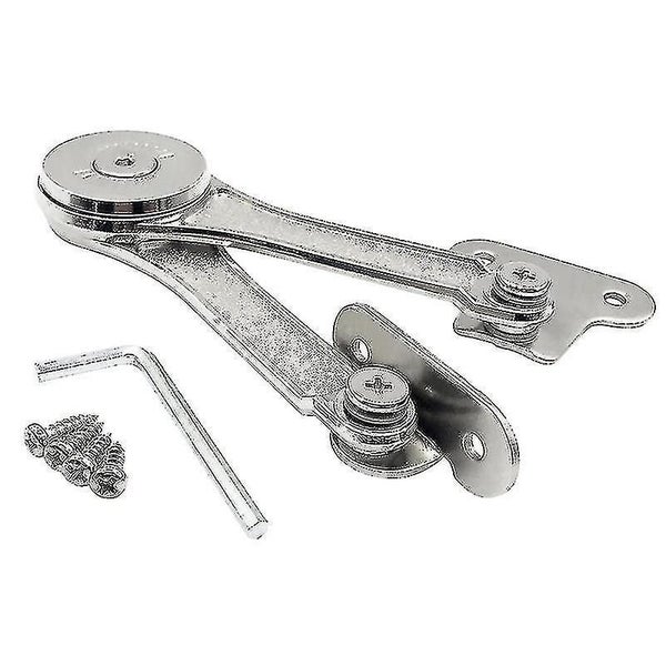 2pcs Heavy Duty Lid Support Hinges Soft Close Folding Lid Stay Hinge Keep Lid Hi Carousel 2