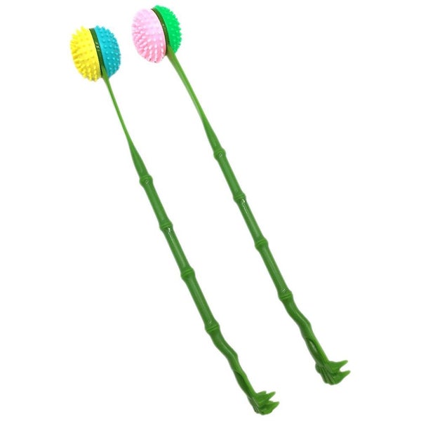 2pcs Back Scratcher Plastic Back Scratcher Long Handle Back Scratcher Back Mass Carousel 1