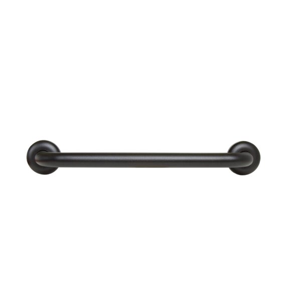 Dolphy Wall Mount Safety Grab Rail - Matte Black Stainless Steel with Conceal... Carousel 1