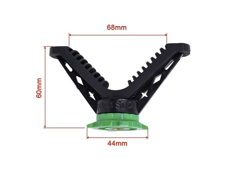 Outdoor Hunting Camera 360° Rotatable V Yoke Gun Holder Rifle Shotgun Carousel 2