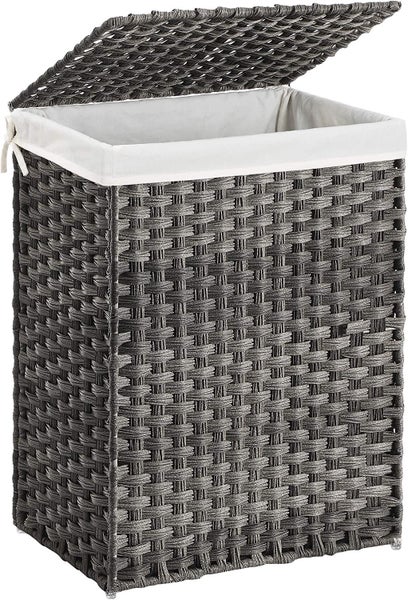 Laundry Basket 90L - Grey Carousel 1