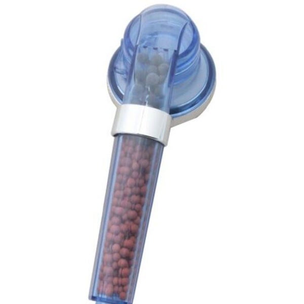 Healthy Negative Ion Spa Shower Head With Three Mode Blue 1Pc Shower Heads & Co Carousel 2