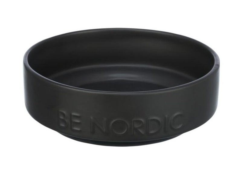 BE NORDIC Non-Slip Bowl 500mL - Black Carousel 1
