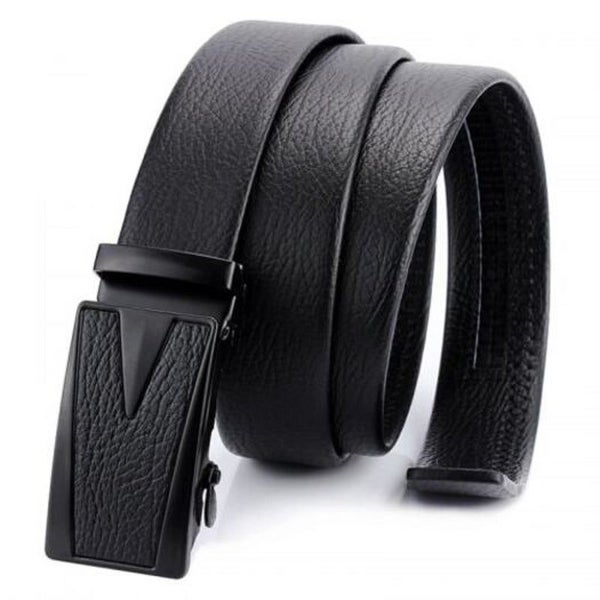 Hod Health & Home Men's Automatic Buckle Belt Bark Pattern Scratch Resistant Wai Carousel 2