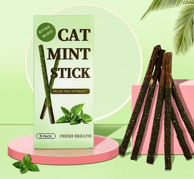 Cat Toy with Catnip and Silvervine Carousel 1