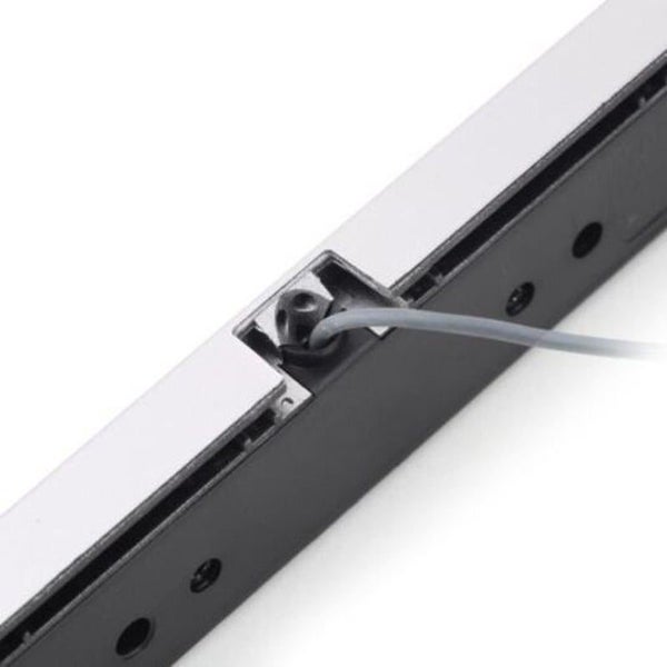 Wired Infrared Ray Sensor Bar Signal Receiver For Nintendo Wii Silver Carousel 2