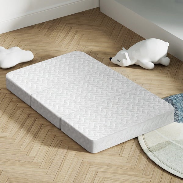 Foldable Mattress Portacot Foam Mattresses Travel Cot Baby Bamboo Cover Cot & C Carousel 7