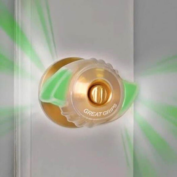 Creative Luminous Soft Knob Cover Thickening Door Lock Non Slip Sleeve 2Pcs Tran Carousel 2