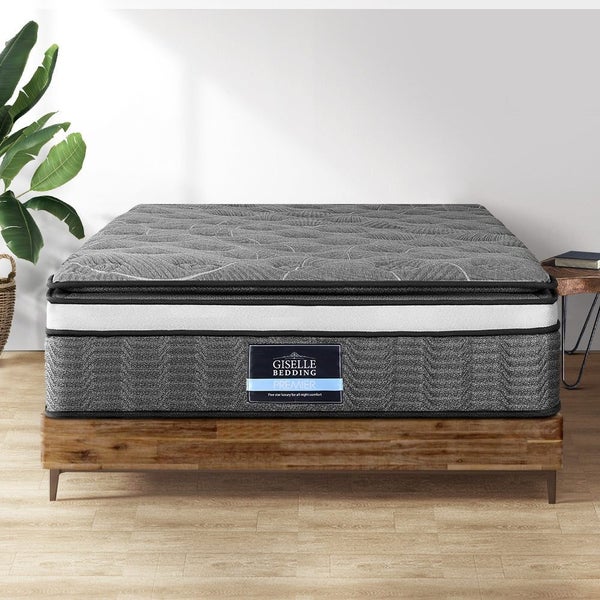 Giselle34Cm Mattress Double Layer Pocket Spring Queen Mattresses Carousel 7