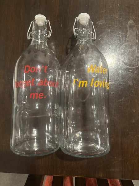 2x 1L water bottles (used for McDonald’s party) Carousel 1