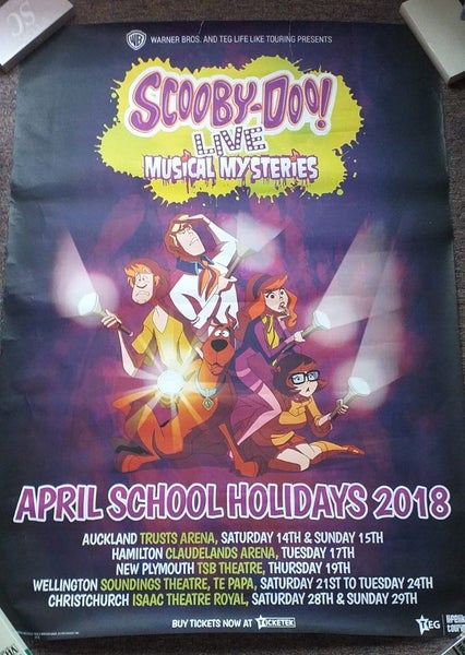 Scooby-Doo touring theatre show poster Carousel 1