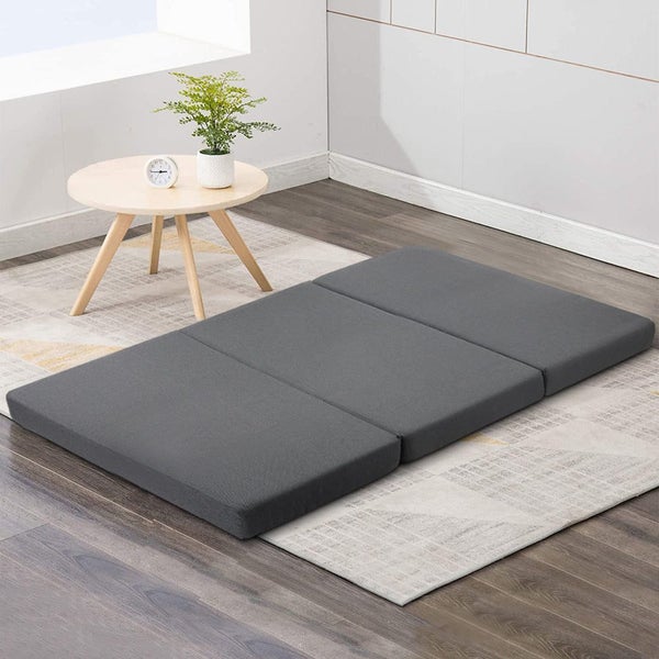 Giselle Bedding Double Size Folding Foam Mattress Portable Dark Grey Mattresses Carousel 7