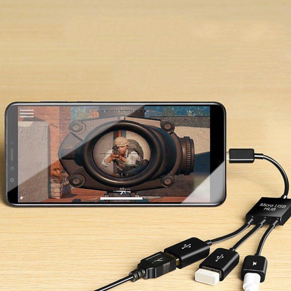 3 In 1 Usb Cable Adapter Micro Hub For Samsung Galaxy Tab 10.1 P7510 Host USB C Carousel 2
