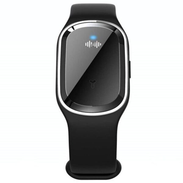 Ultrasonic Mosquito Repellent Wristband Bracelet Black Carousel 2
