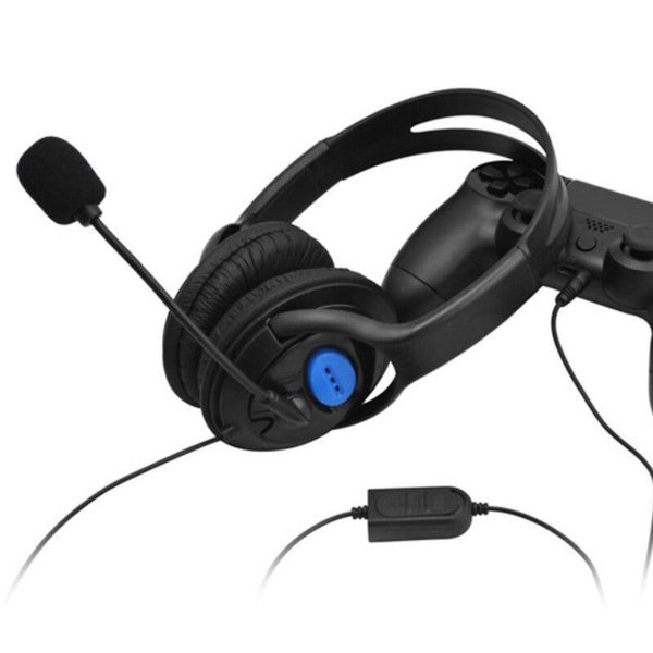 3.5Mm Wired Gaming Over Ear Headset Black Headphones Carousel 2
