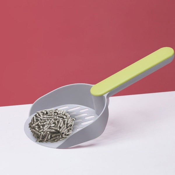 2Pcs Plastic Cat Litter Scoop Tray Cleaning Toilet Filter Cleaner Shovel Litter Carousel 3
