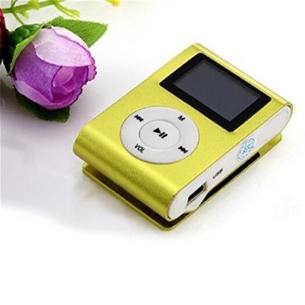 Hod Health & Home Usbclip Mp3 Player Lcdscreen Support 32Gb Micro Sd Tf Card Gol Carousel 2