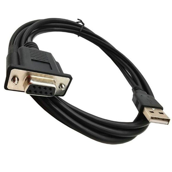 Rs232 Female Serial Conversion Cable Db9 To Usb Male Cord 1.8M USB Cables Hubs Carousel 2
