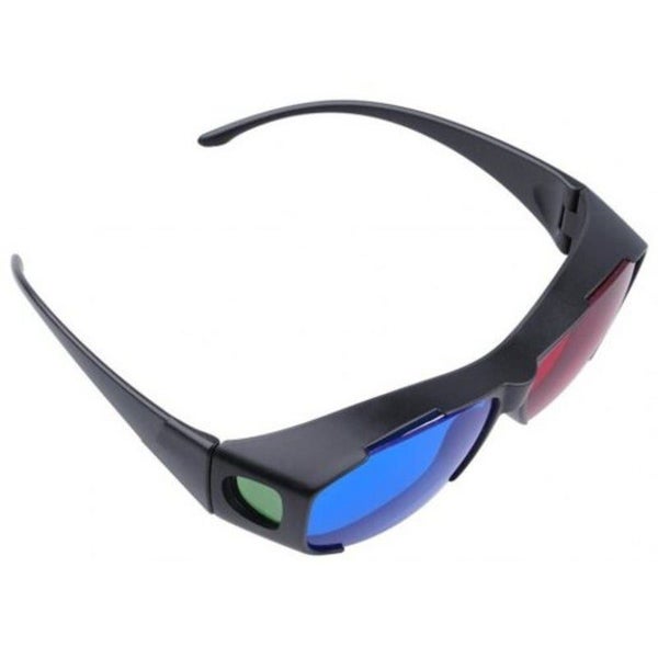 Hod Health And Home Red Blue 3D Glasses / Cyan Anaglyph Simple Movie Game Extra Carousel 2