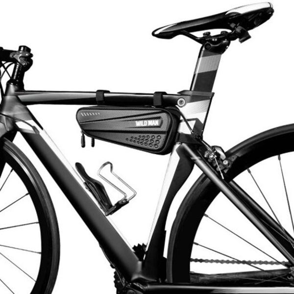 Hod Health & Home Bicycle Bag Hard Shell Triangle Mountain Bike Front Beam Ridin Carousel 2