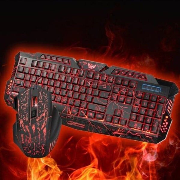 J60 Gaming Keyboard Mouse Set Black Keyboard & Mouse Bundles HOD Health & Home Carousel 2