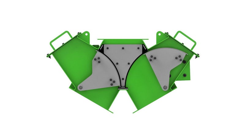 Product blending or diverting valve PEBCO Carousel 1