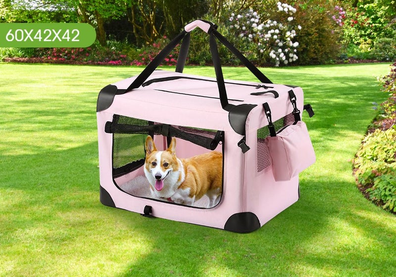Soft Dog Crate Kennel Pet Cage Cat Travel Carrier Carousel 2