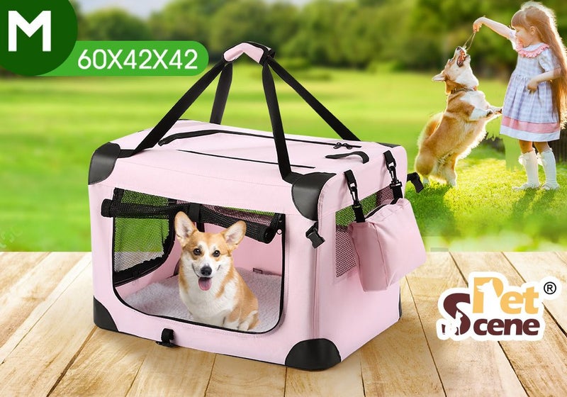 Soft Dog Crate Kennel Pet Cage Cat Travel Carrier Carousel 1