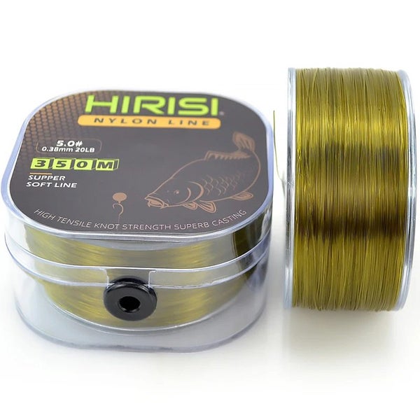 Hirisi 350m Super Strong Fishing Line Japan Monofilament Nylon Carp Carousel 1