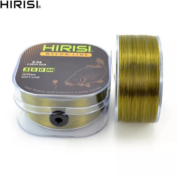 Hirisi 350m Super Strong Fishing Line Japan Monofilament Nylon Carp Carousel 2