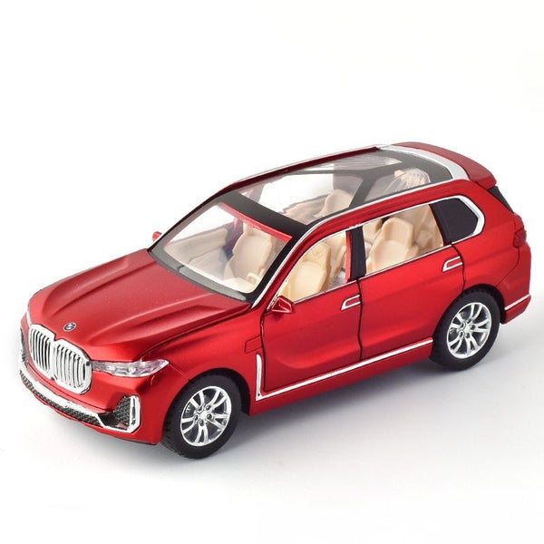 1:32 BMW X7 SUV Alloy Car Model Diecast Metal Toy Vehicles High Carousel 1