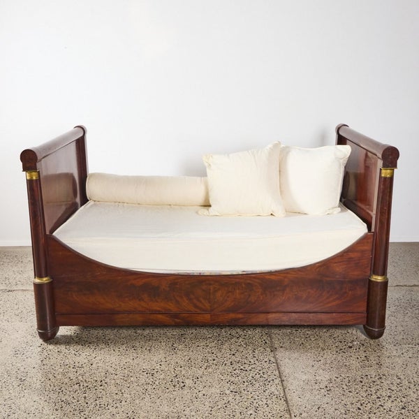 Empire Style Mahogany Day bed Carousel 1