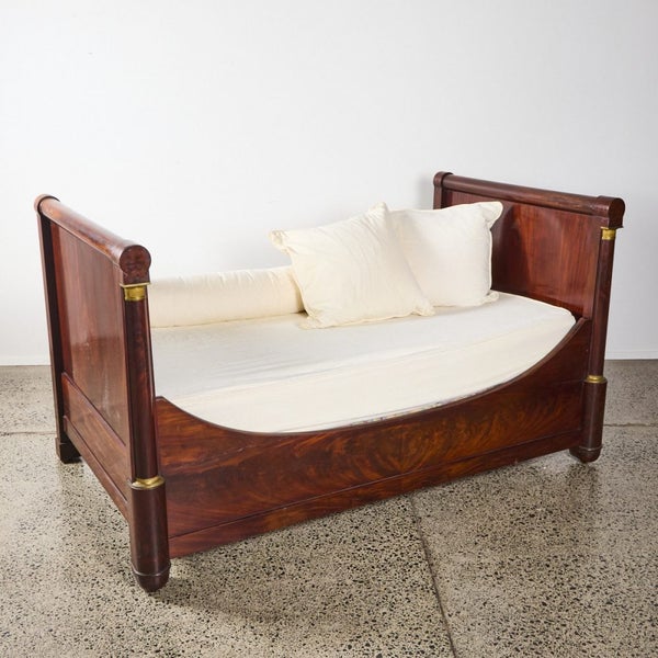 Empire Style Mahogany Day bed Carousel 4